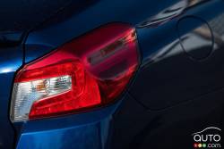 Feux arrière de la Subaru WRX Sport-Tech 2016