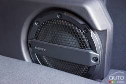 Détail du coffre de la Ford Focus Titanium 2016