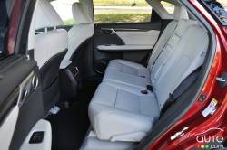 2016 Lexus RX rear seats