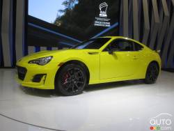 The striking Subaru BRZ Inazuma Edition, limited to just 125 units in Canada, never goes unnoticed.