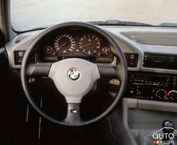 Tableau de bord de la BMW M5 saloon