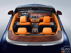 Rolls-Royce Dawn interior details