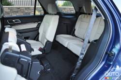 Détail intérieur du Ford Explorer Platinum 2016