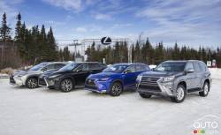 2016 Lexus AWD event in Quebec pictures