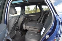 2016 BMW X1 rear seats