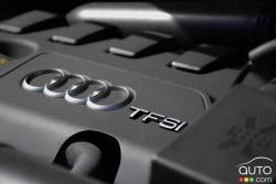 Détail du moteur de l'Audi Q3 Quattro Technik 2016