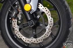 wheels and brake details