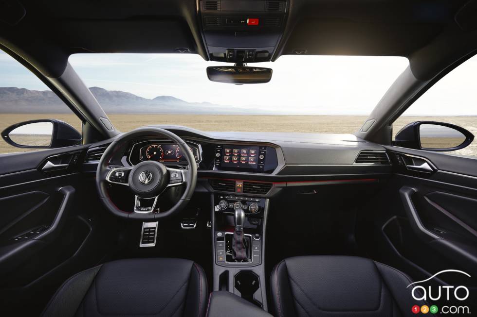 2019 Volkswagen Jetta GLI debuts at the Chicago Auto Show: Dashboard