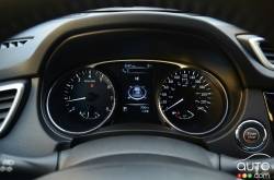 Instrumentation du Nissan Rogue SL AWD 2016