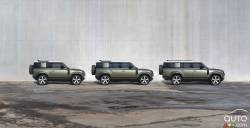 Voici le Land Rover Defender 2023