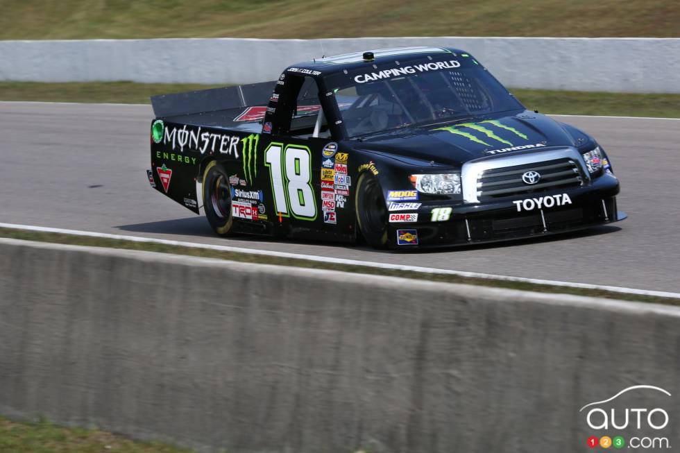 Joey Coulter, Toyota Monster Energy in action during friday's afternoon practice session