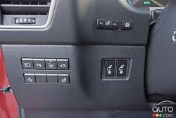 2016 Lexus NX 300h executive interior details