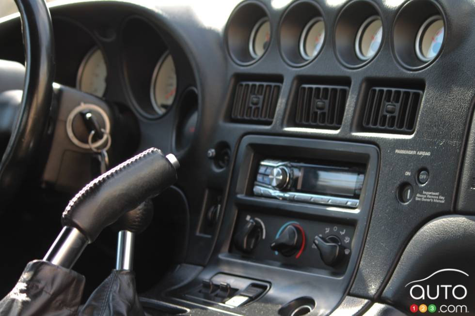 center console détails