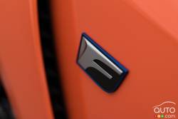 2015 Lexus RC F trim badge
