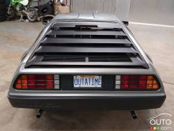 A 1981 DeLorean DMC 12 is for sale