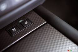 2016 Lexus GS 350 F Sport front heated seats controls