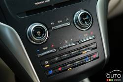 Contrôle du système de climatisation de la Lincoln MKC Ecoboost AWD 2016