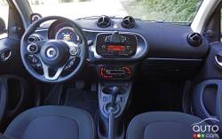 2016 Smart ForTwo Coupe Passion dashboard