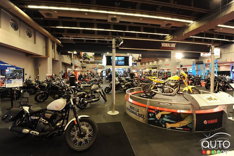 view of the show floor