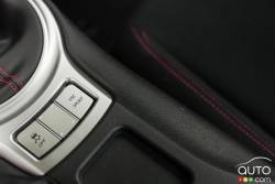 Vehicle stability control buttons