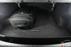 2015 Nissan Maxima Platinum trunk