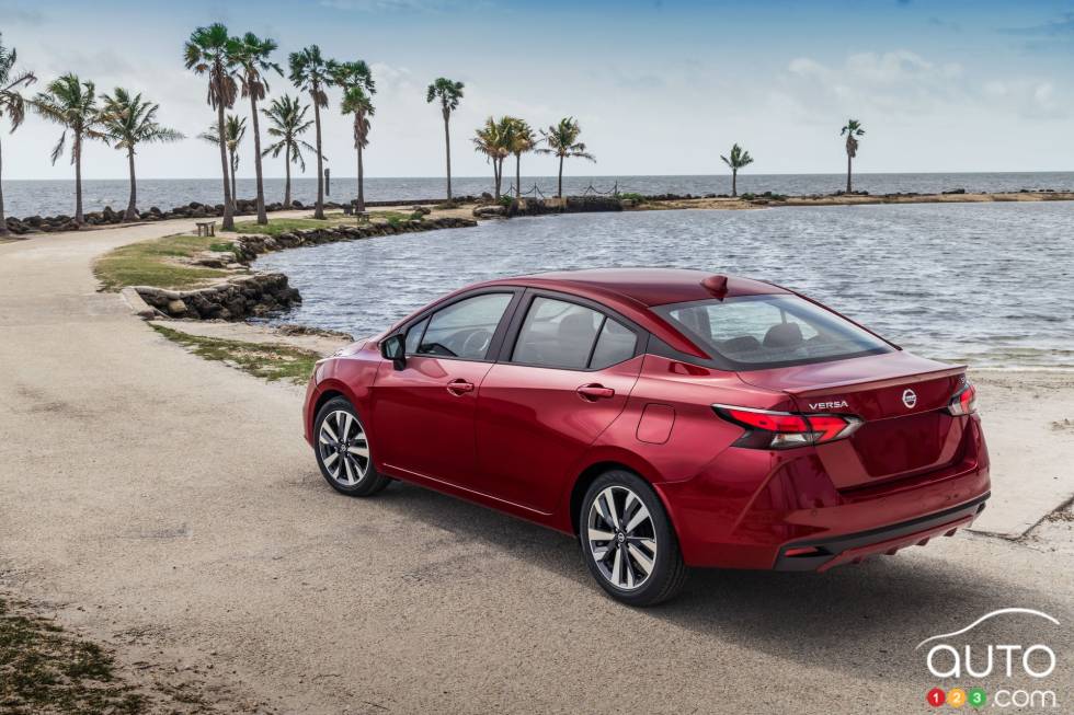Voici la Nissan Versa berline 2020