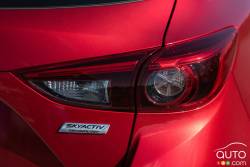Feux arrière de la Mazda 3 GT 2015