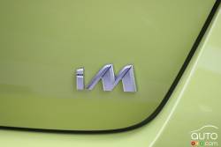2016 Scion iM model badge