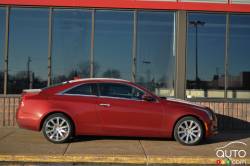 2016 Cadillac ATS4 Coupe side view