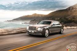 2016 Bentley Mulsanne extended wheelbase driving