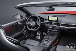 Tableau de bord de l'Audi A5 2017