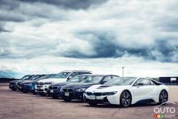 Overview of the seven electrified models of BMW