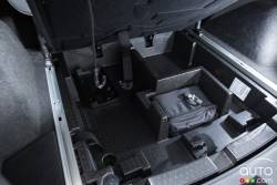 Détail du coffre de la Cadillac XT5 2016