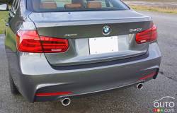 2016 BMW 340i xDrive exhaust