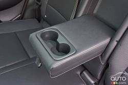 2017 Kia Sportage rear center armrest with cup holders
