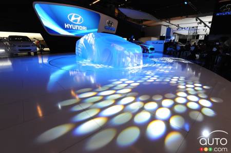 Photos de la Hyundai Elantra 2014 au salon de Montréal