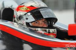Sebastien Bourdais, Dragon Racing in the pits