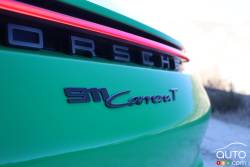 Nous conduisons la Porsche 911 Carrera T 2023