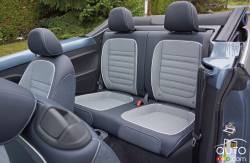 2016 Volkswagen Beetle Convertible Denim rear seats
