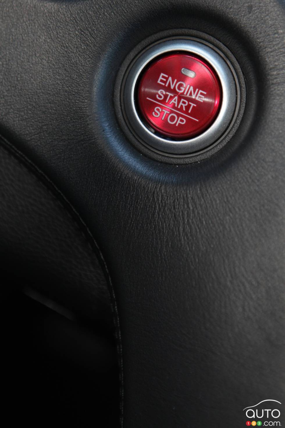 Engine start button
