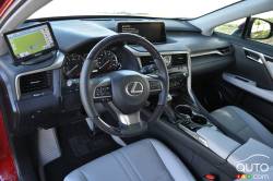 2016 Lexus RX cockpit