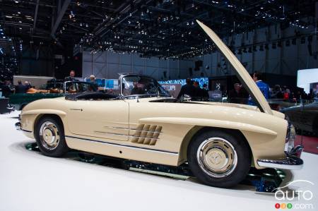 2016 Geneva Auto Show classic cars - Mercedes-Benz 300SL roadster