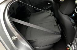 2016 Toyota Yaris rear seats