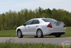 Ford Fusion during the 2010 Midsize Sedan Comparasion test
