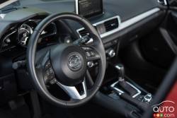 2015 Mazda 3 GT steering wheel