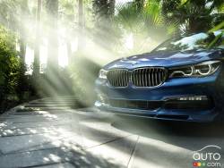 2017 BMW Alpina B7 front grille