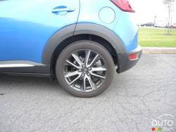 Rear tire (Mazda CX-3)