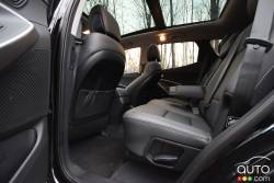 2016 Hyundai Santa Fe Sport 2.0t rear seats
