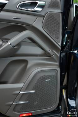 Panneau de porte de la Porsche Cayenne S E-Hybride 2015
