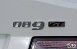 2016 Aston Martin DB9 GT Volante trim badge